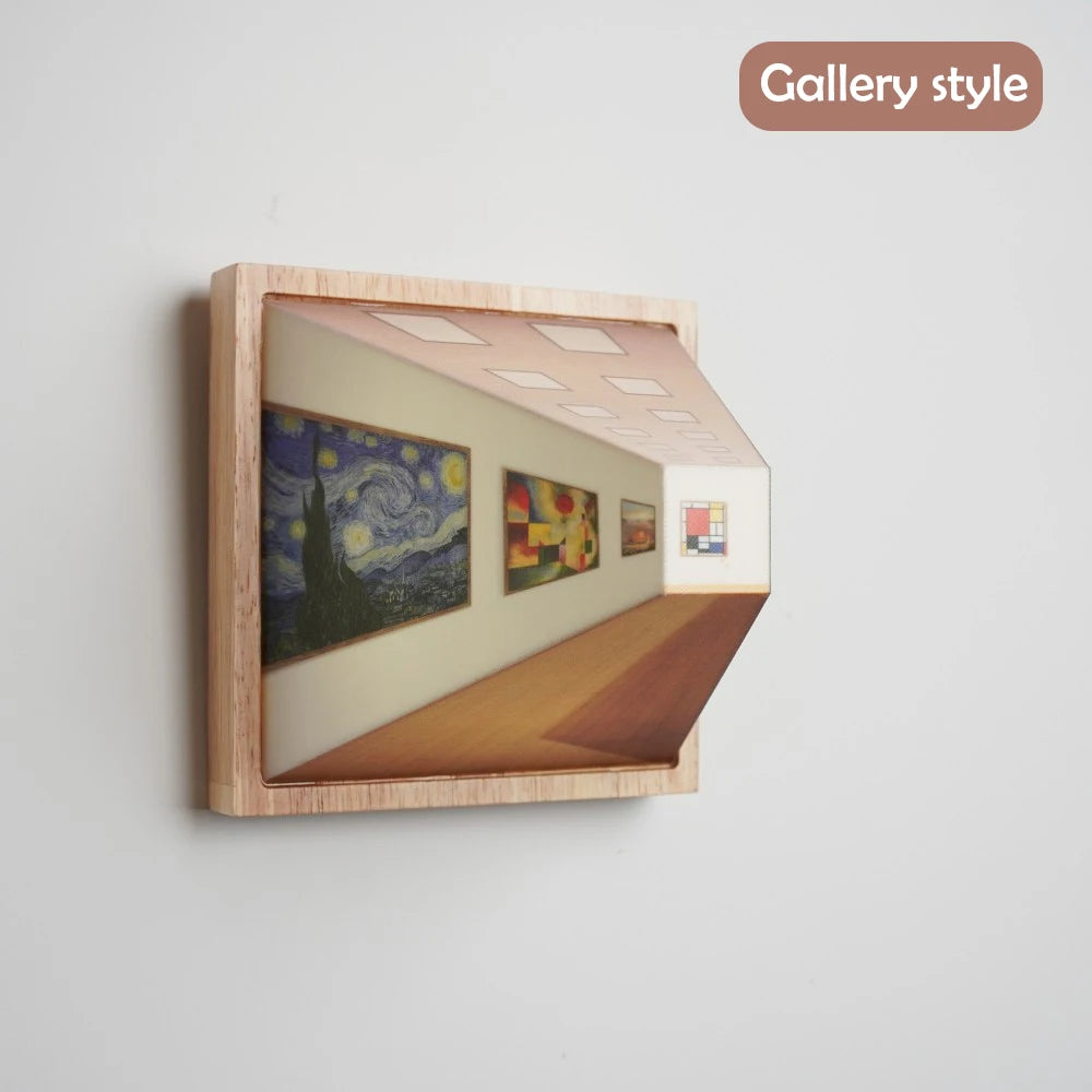 Canadian-Carto 3D Naked Eye Visual Night Light Painting