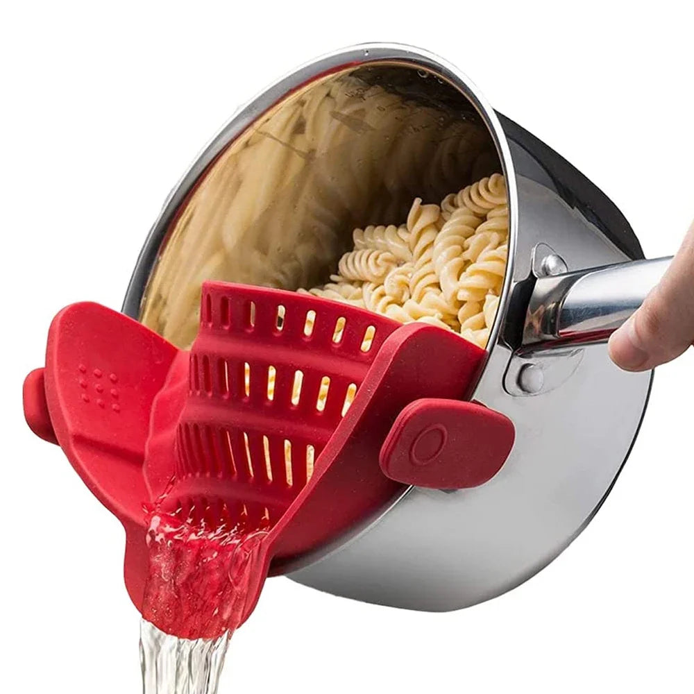 Canadian-Carto Universal Silicone Strainer Clip