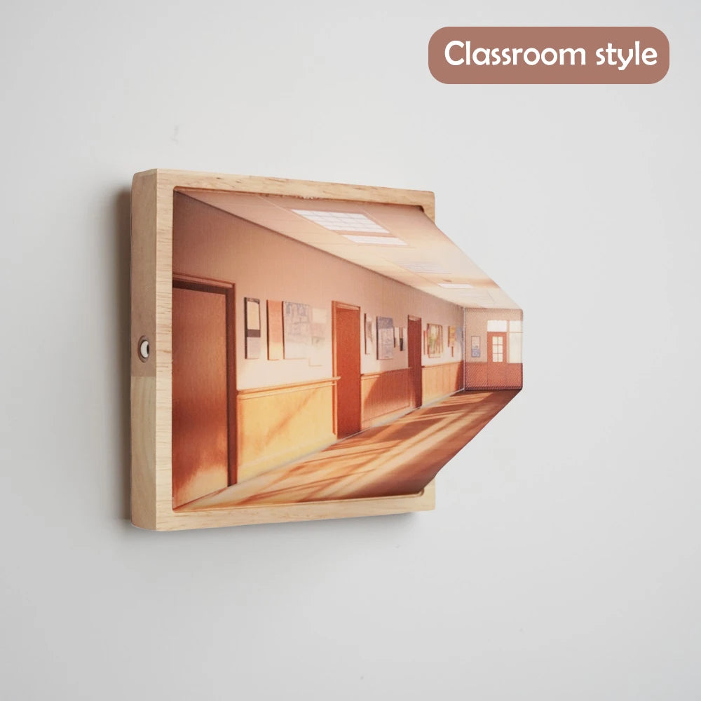 Canadian-Carto 3D Naked Eye Visual Night Light Painting