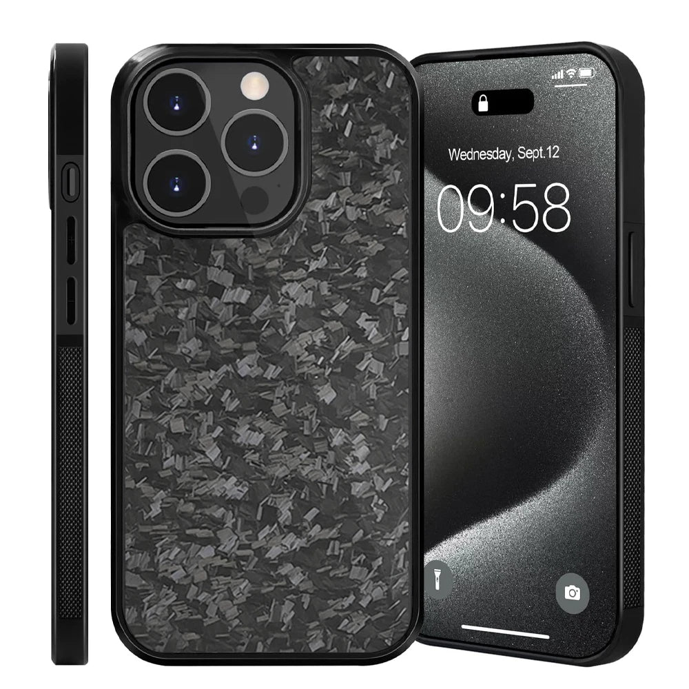 Canadian-Carto Forged Carbon Fiber TPU Phone Case