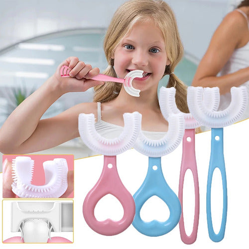 Canadian-Carto U-Shaped Toothbrush for Kids