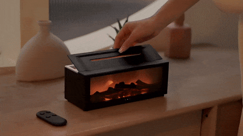 Canadian-Carto Fireplace Humidifier
