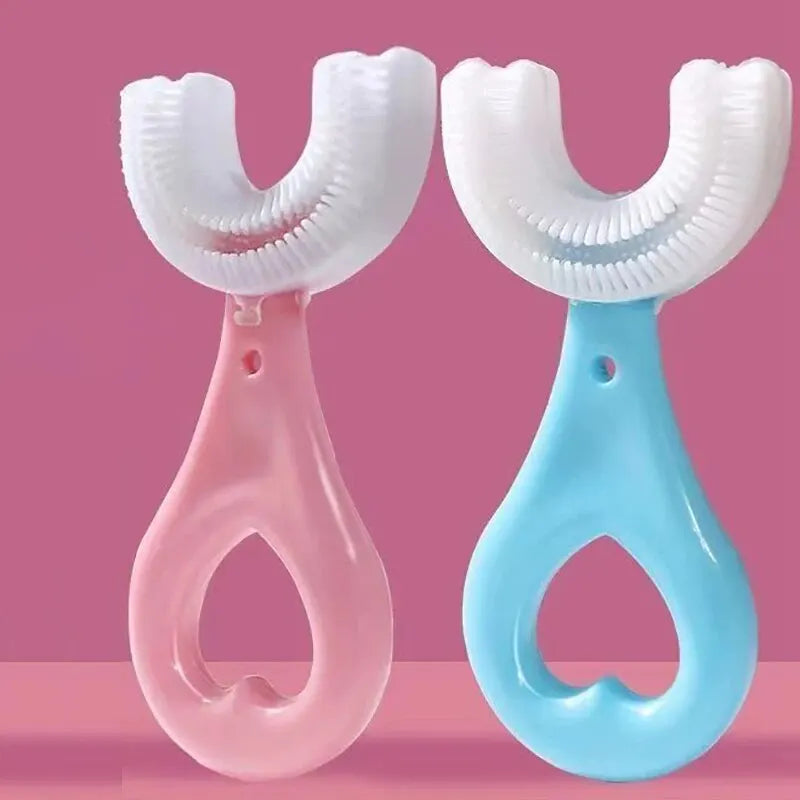Canadian-Carto U-Shaped Toothbrush for Kids