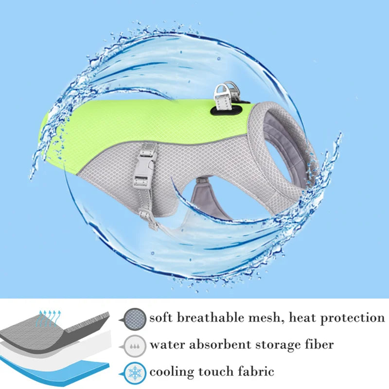 Canadian-Carto Summer Dog Cooling Vest