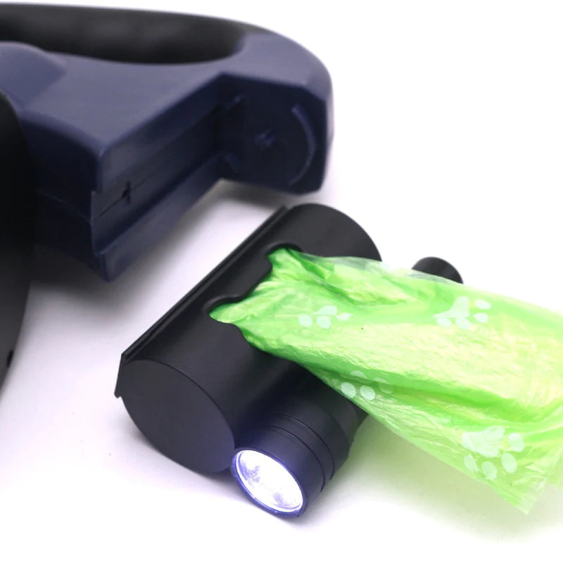 Canadian-Carto Retractable Pet Leash with Light