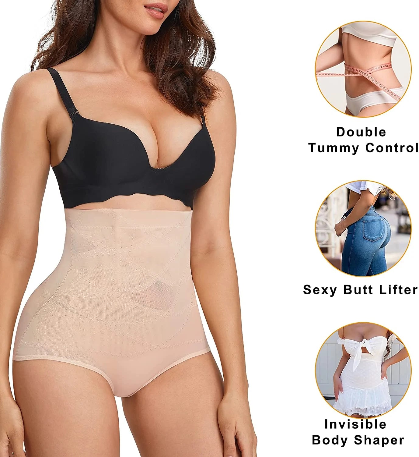 Canadian-Carto Shapewear for Women Tummy Control