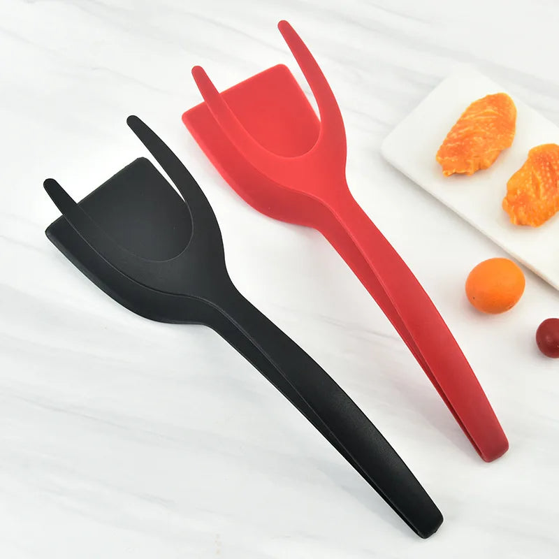 Canadian-Carto 2 In 1 Spatula Tongs for Eggs