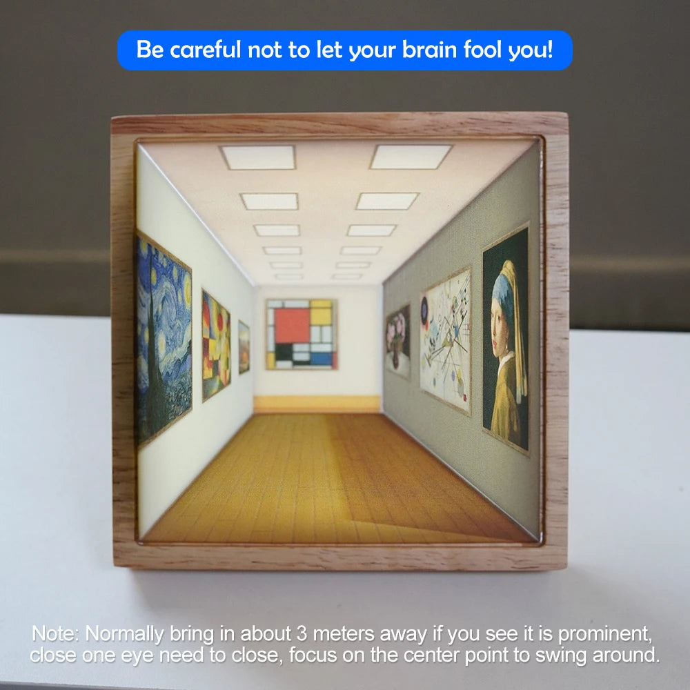 Canadian-Carto 3D Naked Eye Visual Night Light Painting