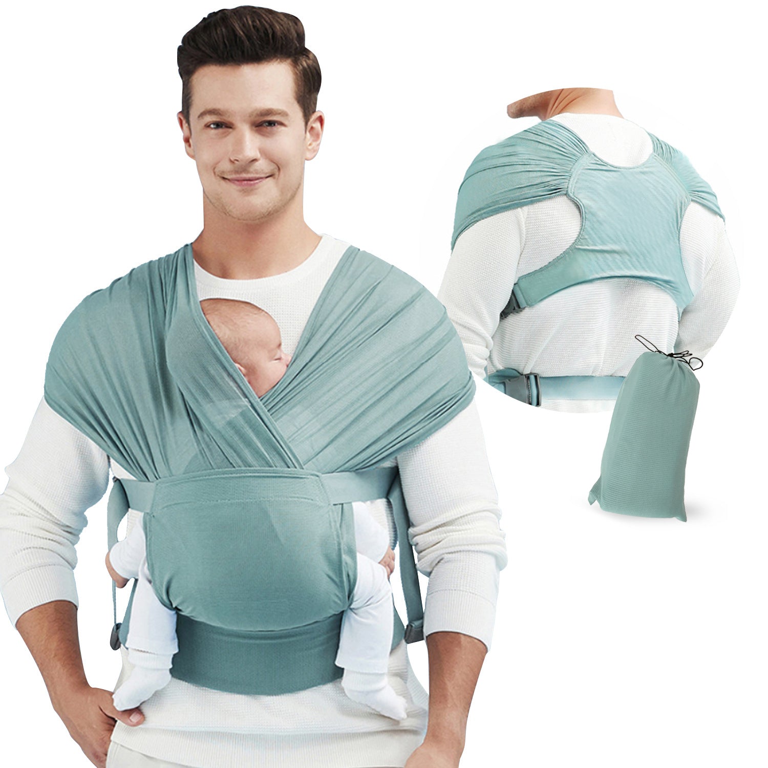 Canadian-Carto Baby Sling Wrap Stretchy Carrier