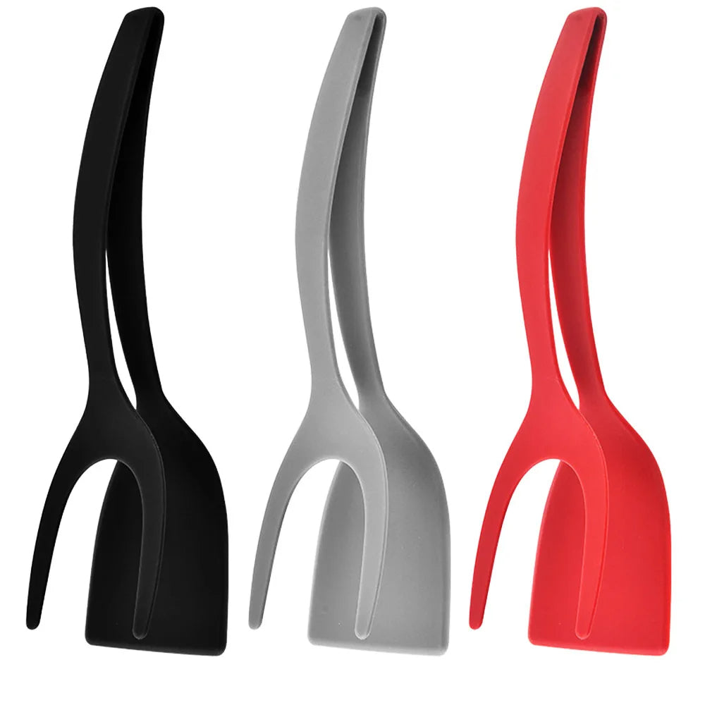 Canadian-Carto 2 In 1 Spatula Tongs for Eggs