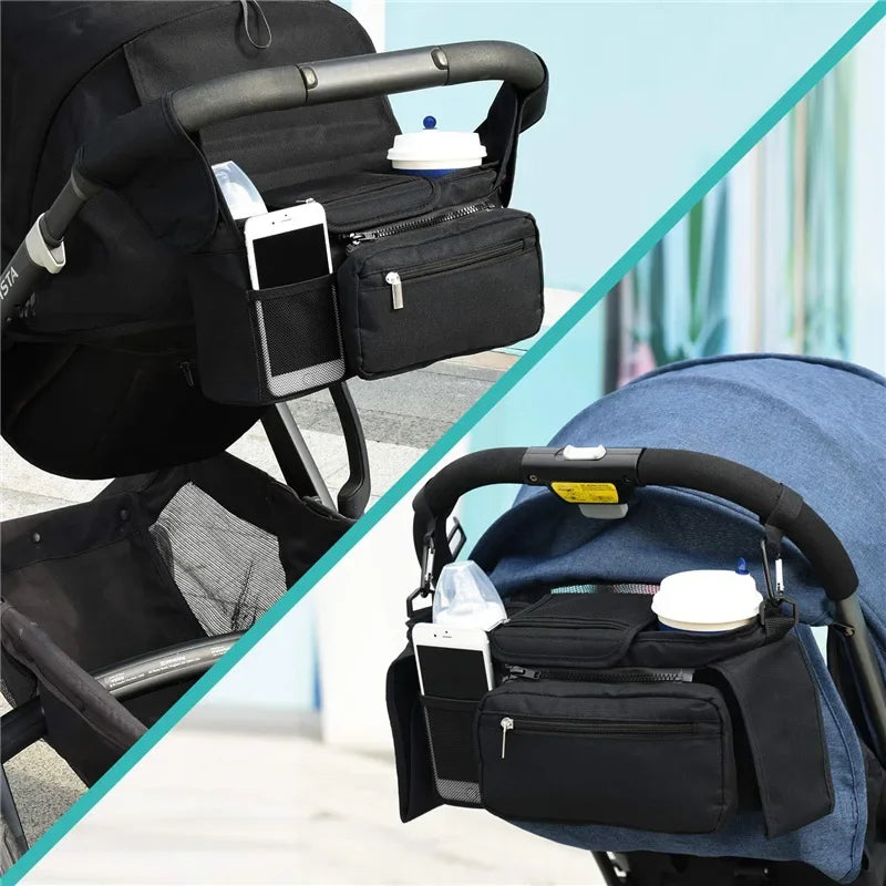 Canadian-Carto Baby Stroller Manager With Non-Slip Strap