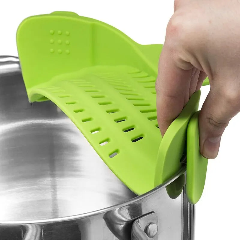 Canadian-Carto Universal Silicone Strainer Clip