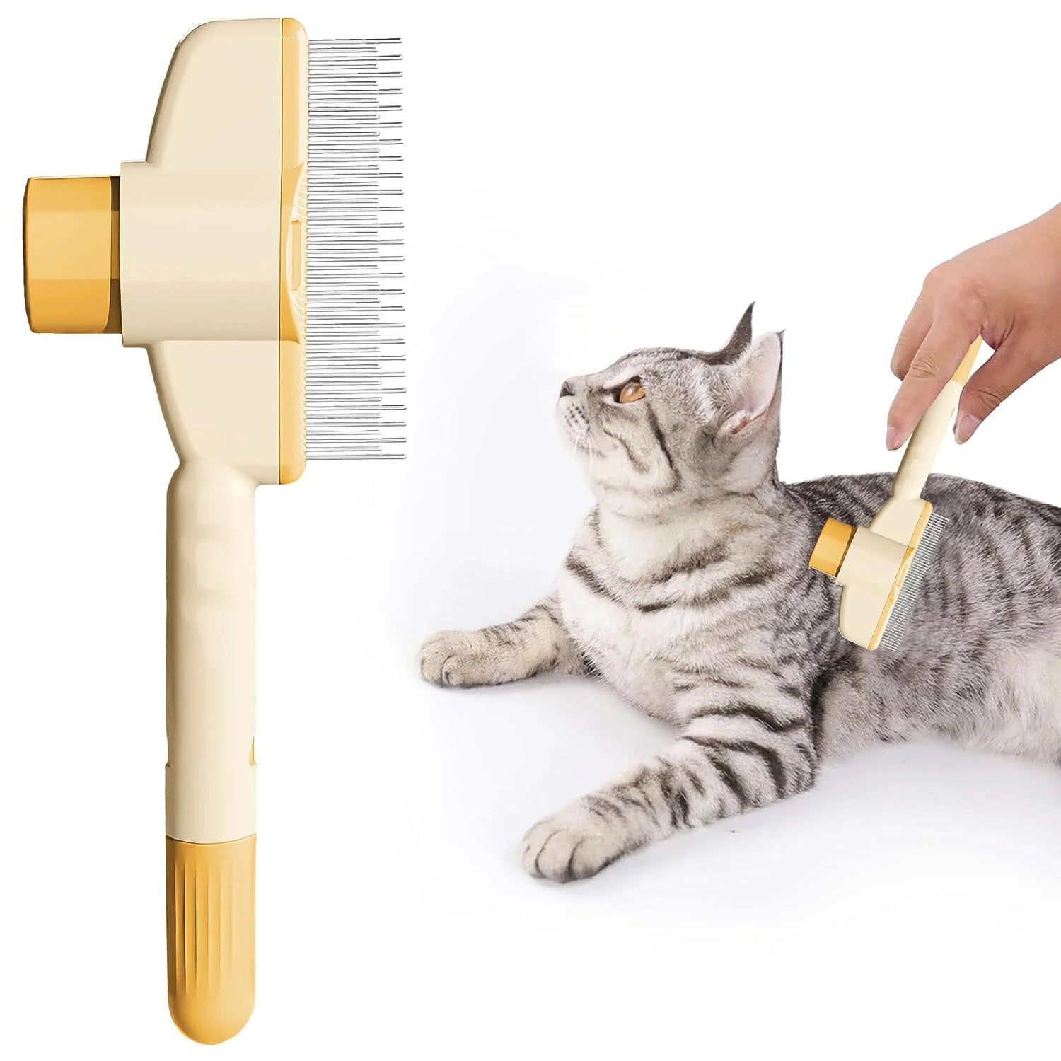 Canadian-Carto Pet Hair & Flea Comb
