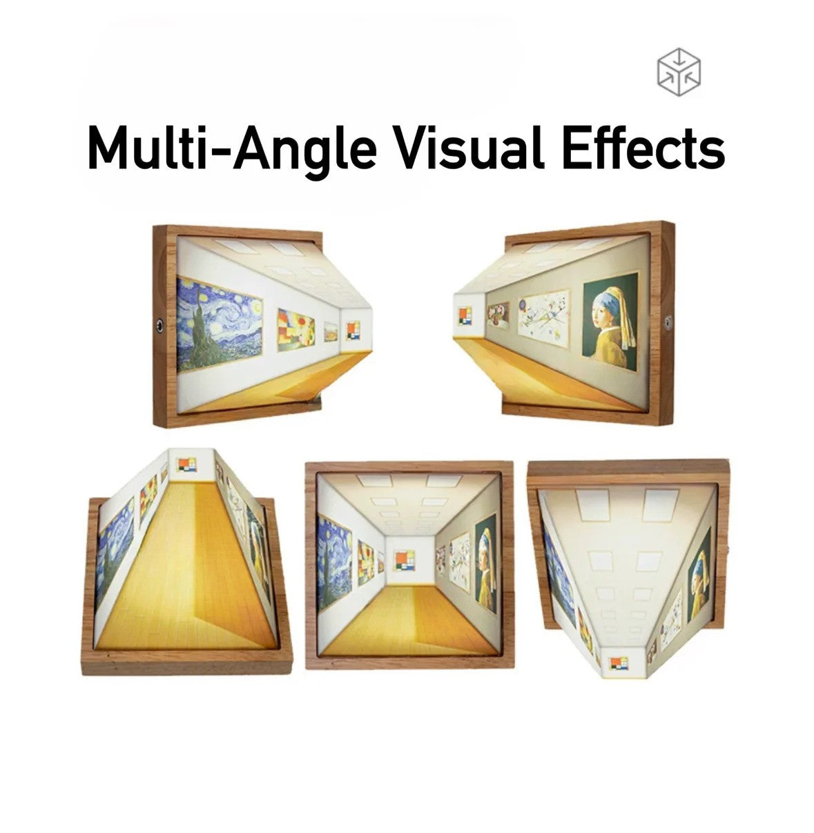 Canadian-Carto 3D Naked Eye Visual Night Light Painting