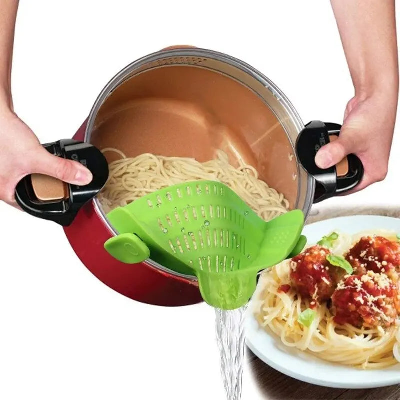 Canadian-Carto Universal Silicone Strainer Clip
