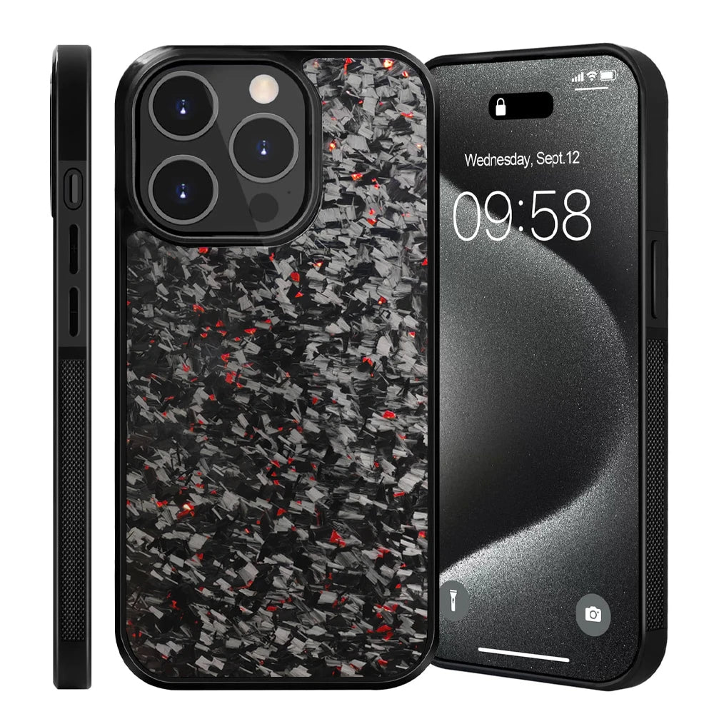 Canadian-Carto Forged Carbon Fiber TPU Phone Case