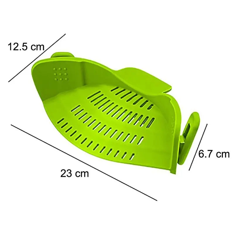 Canadian-Carto Universal Silicone Strainer Clip