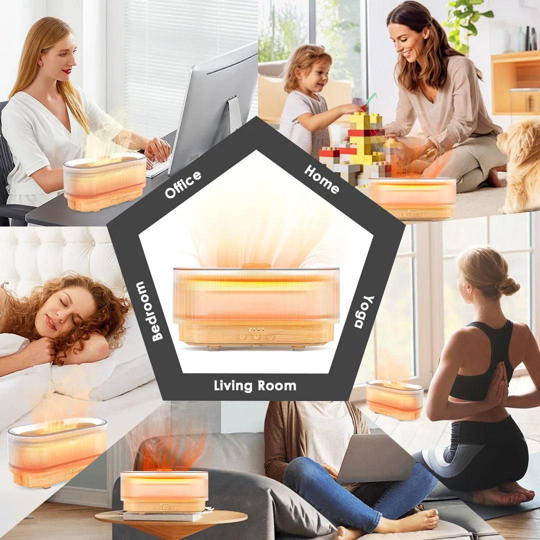 Canadian-Carto Air Flame Humidifier